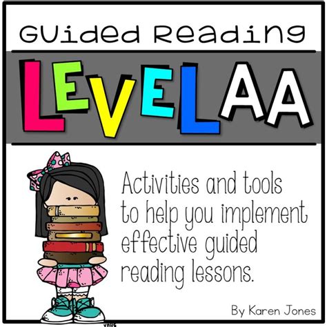 guided reading level aa  joness class