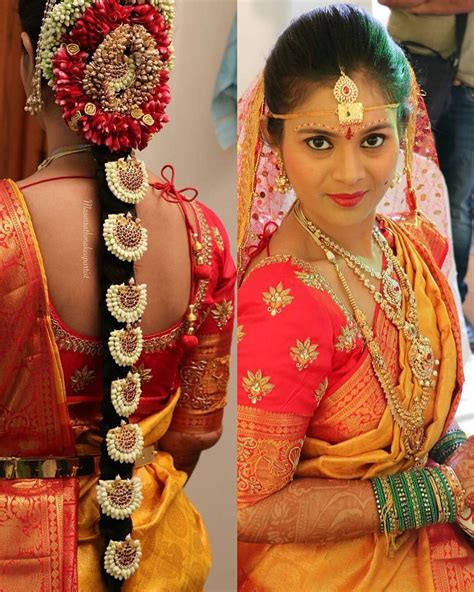 gorgeous makeup for this beautiful south indian bride on