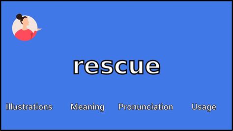 rescue meaning  pronunciation youtube