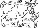 Vacas Vaca Plantillas sketch template