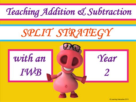 split strategy year  teaching resources