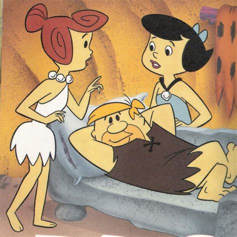 Wilma Betty And Barney Flintstones