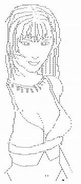 Ascii Texts Passione Emoticon Convey sketch template
