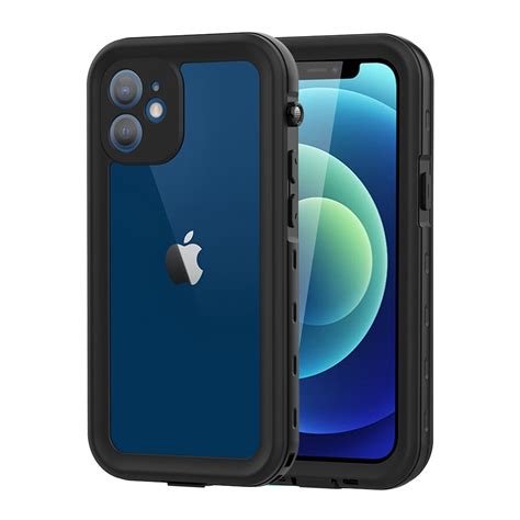 waterproof case  iphone  mini dteck full body protective heavy duty shockproof dustproof