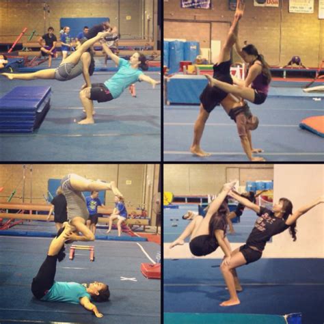 pin  leah erickson  gymnastics acro yoga poses gymnastics poses