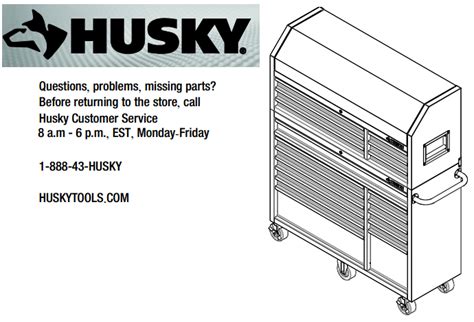 Husky Tool Box Parts The Home Depot Community
