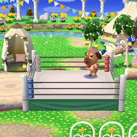 the boxing ring is so cute just look at bea s expression