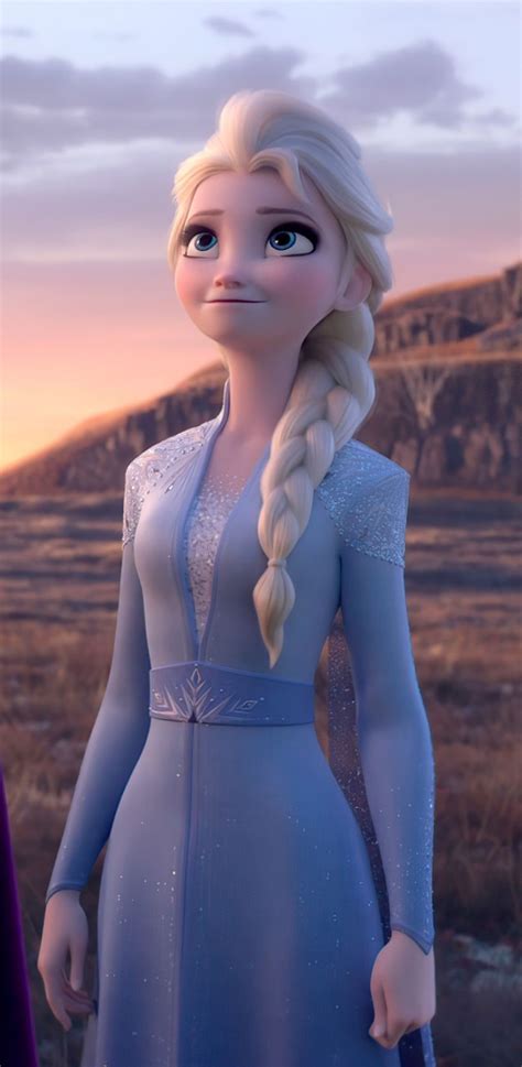 lots of big and beautiful pictures of elsa from frozen 2 movie