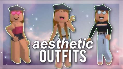 10 Aesthetic Outfits For Girls With Codes Roblox