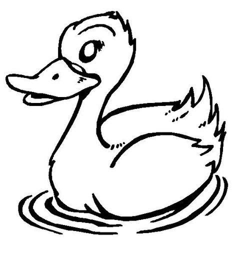 duck coloring page  kids  cartoon wallpaper hd coloring