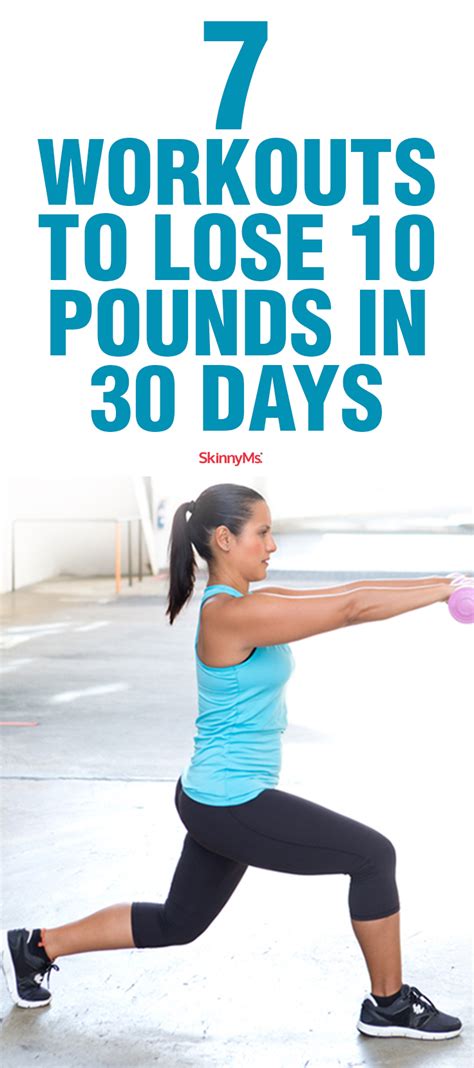 7 workouts to lose 10 pounds in 30 days weight loss rutinas de entrenamiento ejercicios