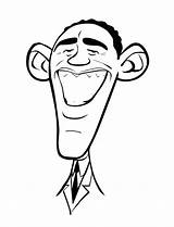 Obama Caricature Easy Barack Coloring Drawing Pages Cartoon Sketch Printable Michelle Simple Color Getdrawings Drawings Turban Getcolorings Paintingvalley Print President sketch template