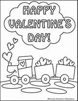 Coloring Valentine Valentines Pages Color Train Happy Print Printable Kids Jesus Boy Number Sheet Party Getcolorings Card Traceable Crafts Designs sketch template