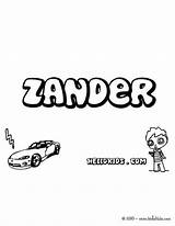 Zander Coloring Pages Color Hellokids Print sketch template
