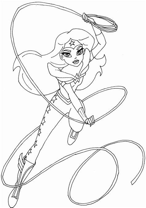 dc superhero girls coloring pages coloring home