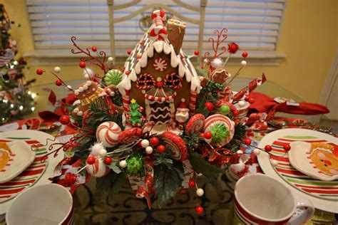 kristens creations gingerbread house tablescape