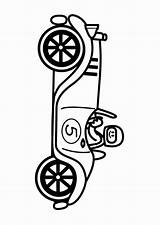 Colorare Oldtimer Macchina Raceauto Racing Disegno Sheets Educolor Barnyard Schoolplaten Uitprinten Downloaden sketch template