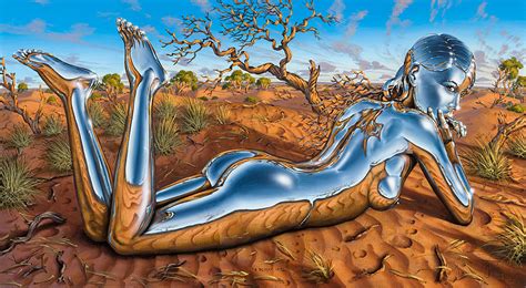 ‘the Anthropomorphic Desert’ Ltd Edition Canvas Print