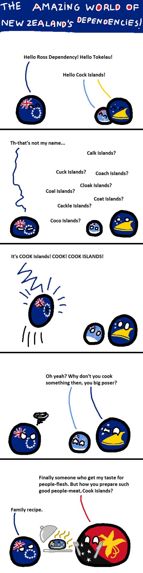 The Amazing World Of New Zealand S Dependencies Polandball