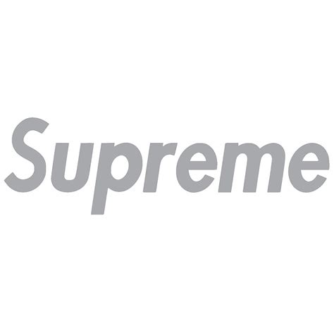 white supreme logo   cliparts  images  clipground