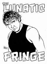 Ambrose Dean Wwe Binged sketch template