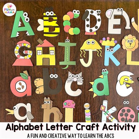 alphabet letter crafts alphabet  kids alphabet pos vrogueco