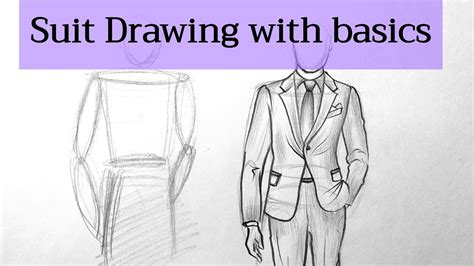 suit drawing