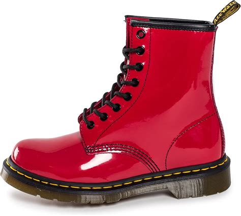 dr martens womens boots red red amazoncouk shoes bags