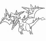 Pokemon Coloring Mega Pages Print Getcolorings Printable sketch template