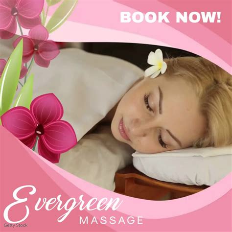 pink spa massage parlor square video ad template postermywall