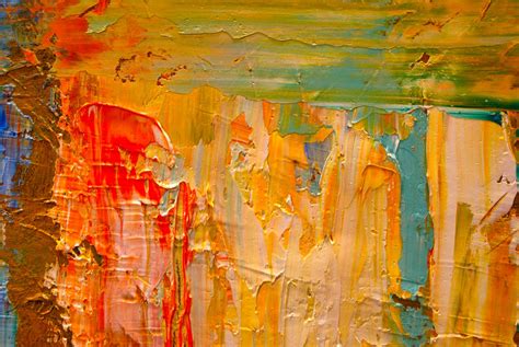 daily painters  california colorful textured abstract painting