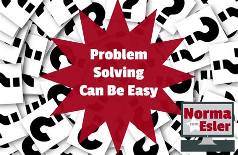 problem solving   easy norma esler
