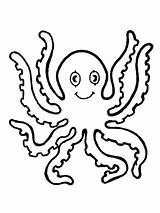 Octopus Polvo Pieuvre Fofinho Polipo Krake Clipartbest Supercoloring Carino Colorier Colorironline sketch template