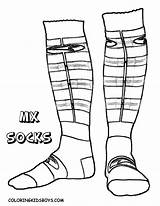 Socks Coloring Sock Christmas Drawing Pages Getdrawings Kitty Hello Color Printable Technical Getcolorings sketch template