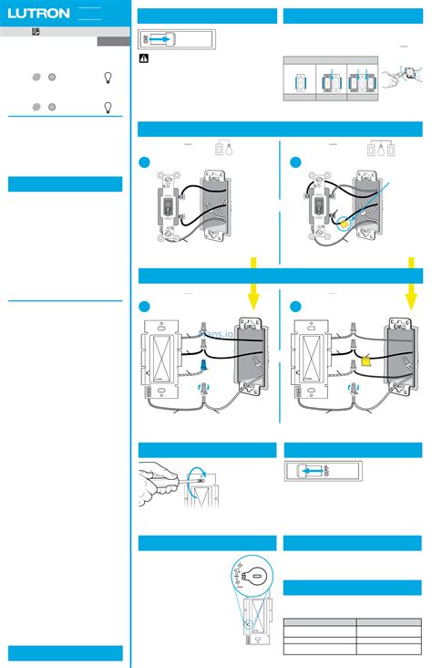 lutron dvcl p iv installation guide