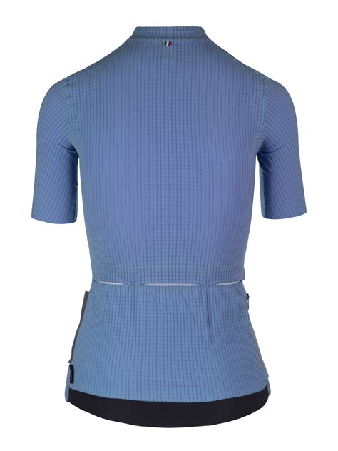 jersey short sleeve woman pinstripe pro cobalto q36 5