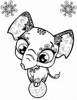 Coloring Pages Cuties Animal Pet Shop Littlest Printable Cutie Cute Animals Lps Creative Girls Pandacorn Color Print Colouring Heather Chavez sketch template