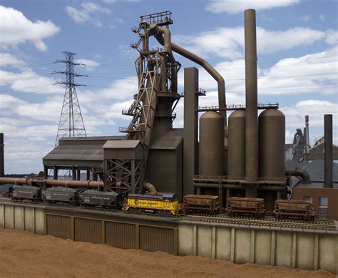 steel mill details alkem scale models