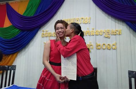 same sex couples tie the knot in cambodia in a stunning idahotb ceremony idahotb