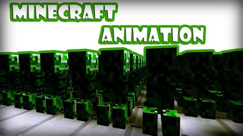 Creeper Factory Minecraft Animation Youtube