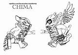 Chima Lego Coloring Pages Eris Cragger Vs Army sketch template