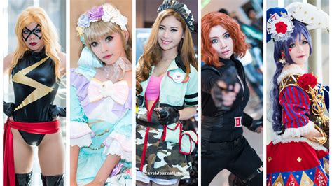 Thailand Comic Con 2016 Beautiful Cosplay Girls In
