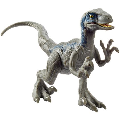 jurassic world attack pack velociraptor blue walmartcom