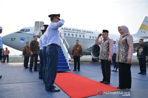 wapres ma ruf amin hadiri peringatan hksn ke 62 di banjarbaru kalsel