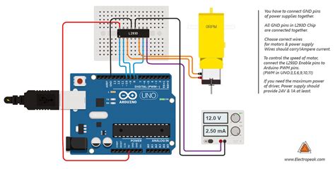 beginners guide  control motors  arduino ld electropeak