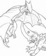 Cherno Kaiju sketch template