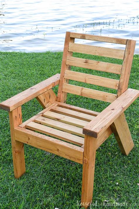 outdoor lounge chair woodworking plans houseful  handmade