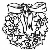 Wreaths Reindeer Clipartmag sketch template