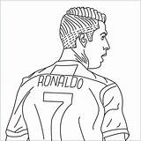 Ronaldo Cristiano Cr7 sketch template