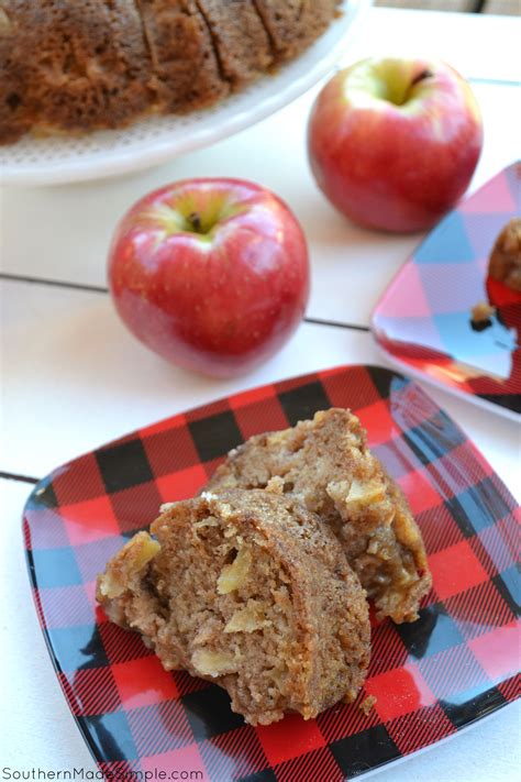 fresh apple and brown sugar cake southern made simple